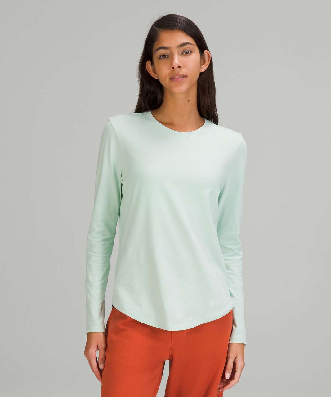 Lululemon Love Long Sleeve Shirt - Delicate Mint