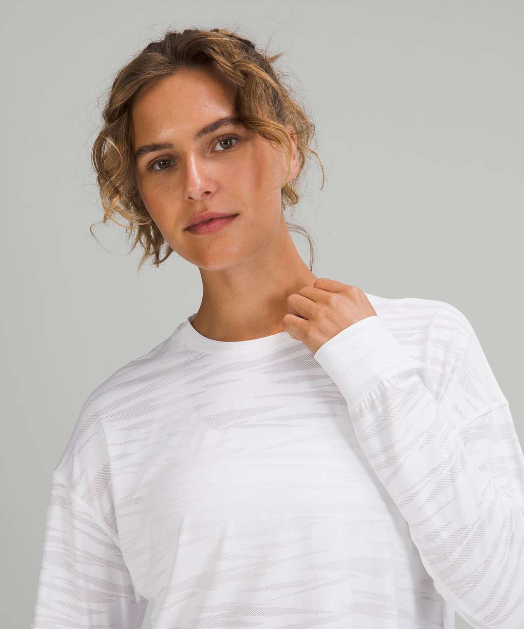 Lululemon Muscle Love Long Sleeve Shirt - White