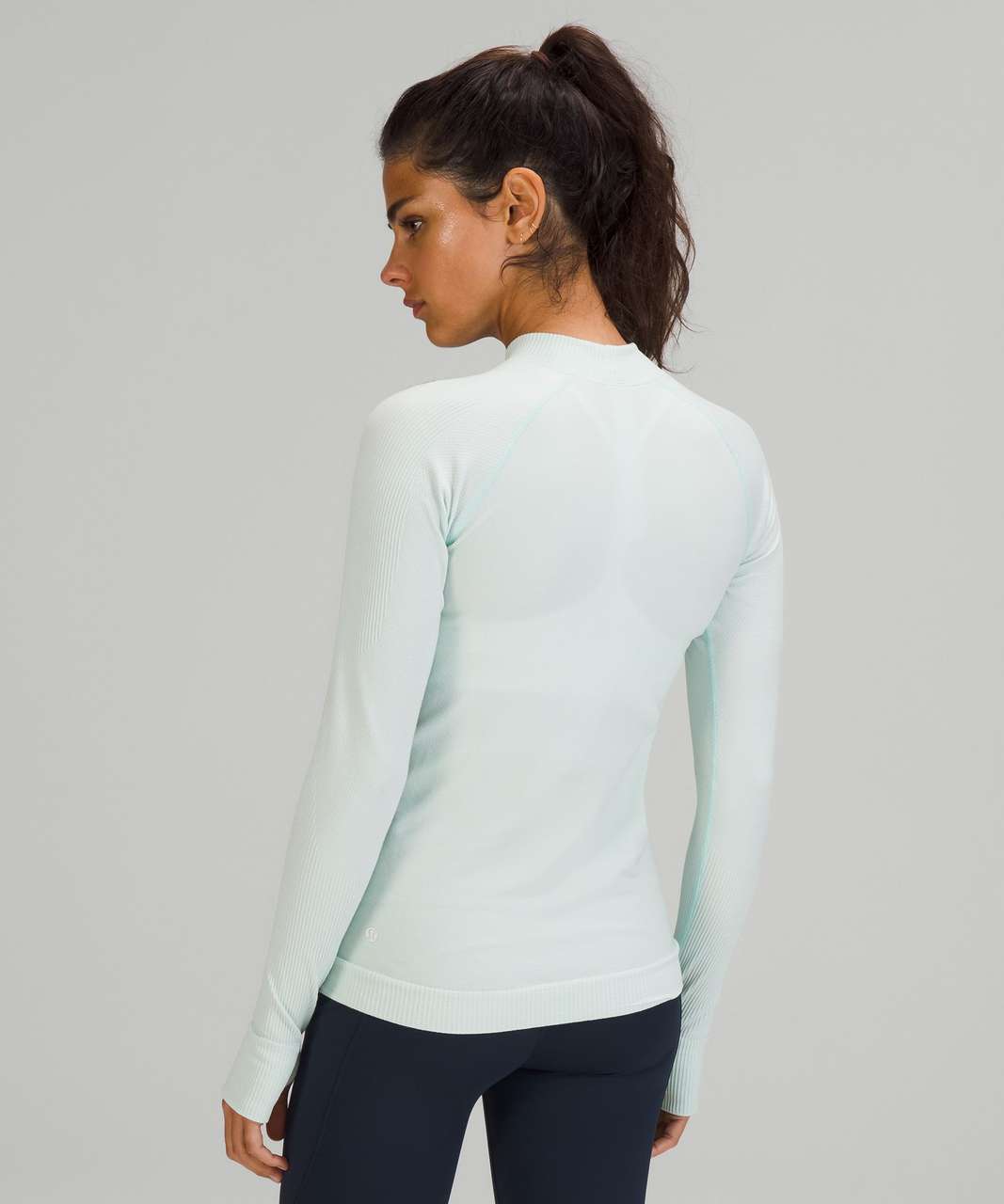 Lululemon Keep the Heat Thermal Long Sleeve Shirt - Delicate Mint