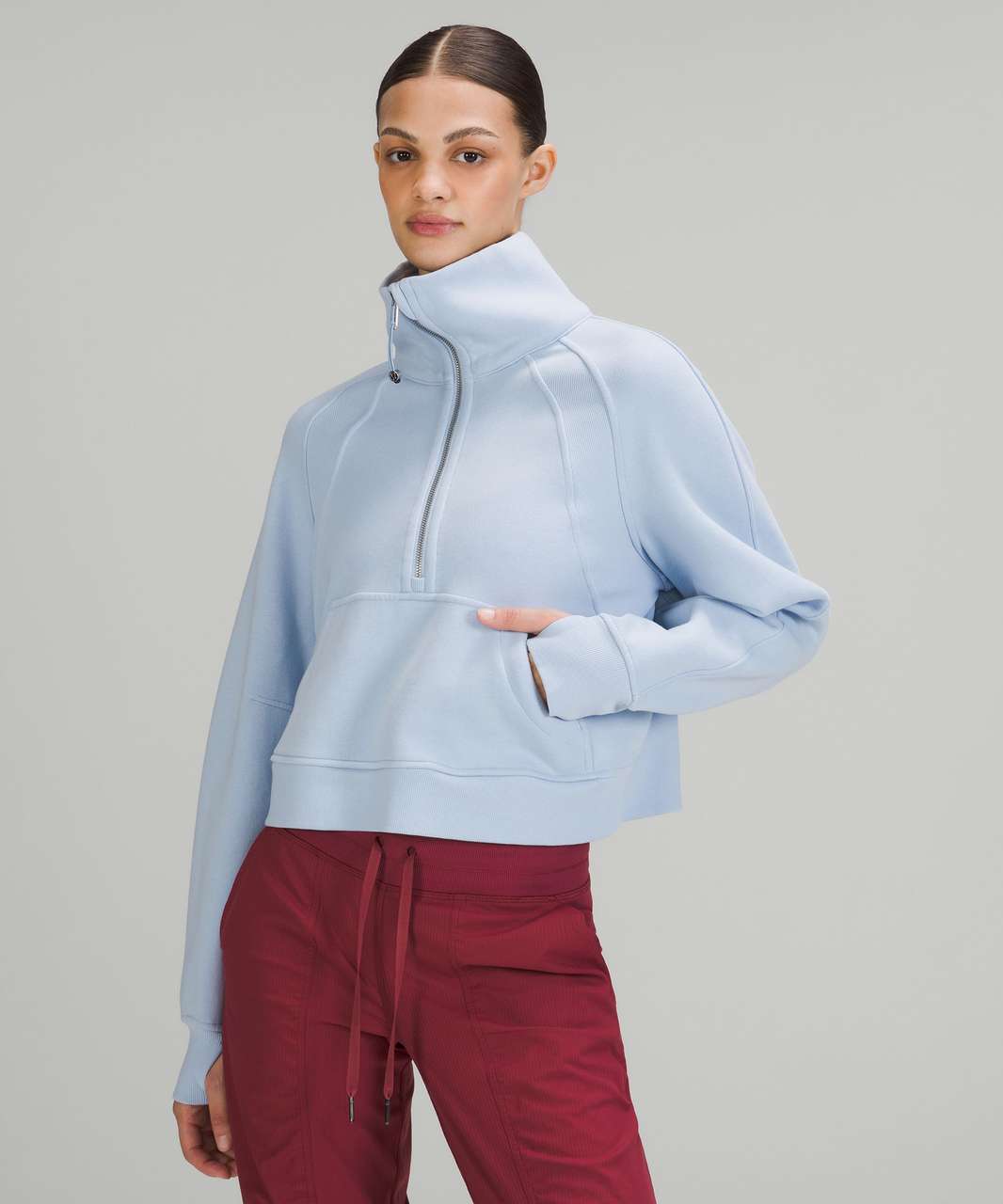 Scuba Oversized Funnel-Neck Half … curated on LTK