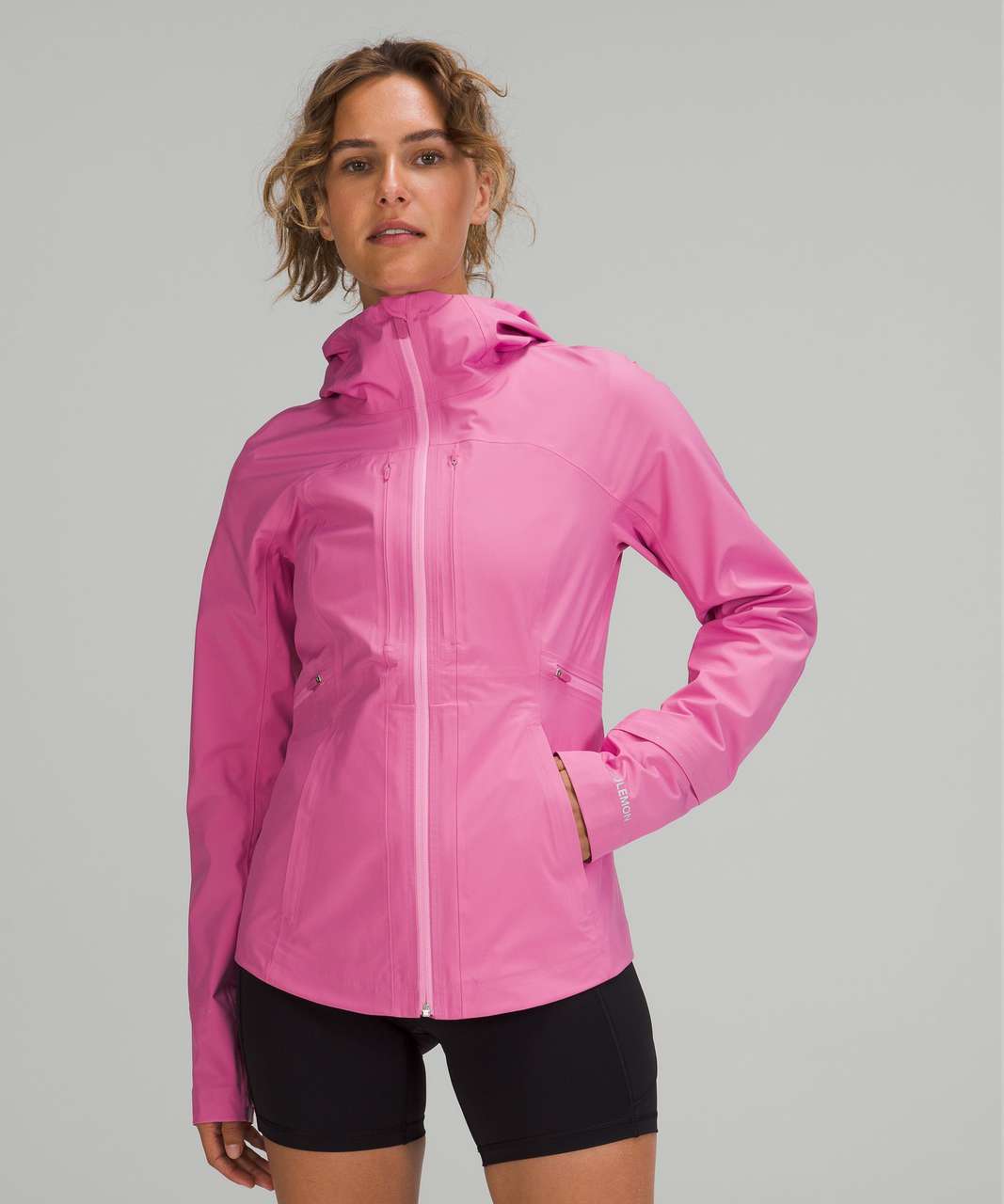 NWT Lululemon Lightweight Hooded Jacket SIZE 6 Pink Blossom-LW4BR5S PBOL