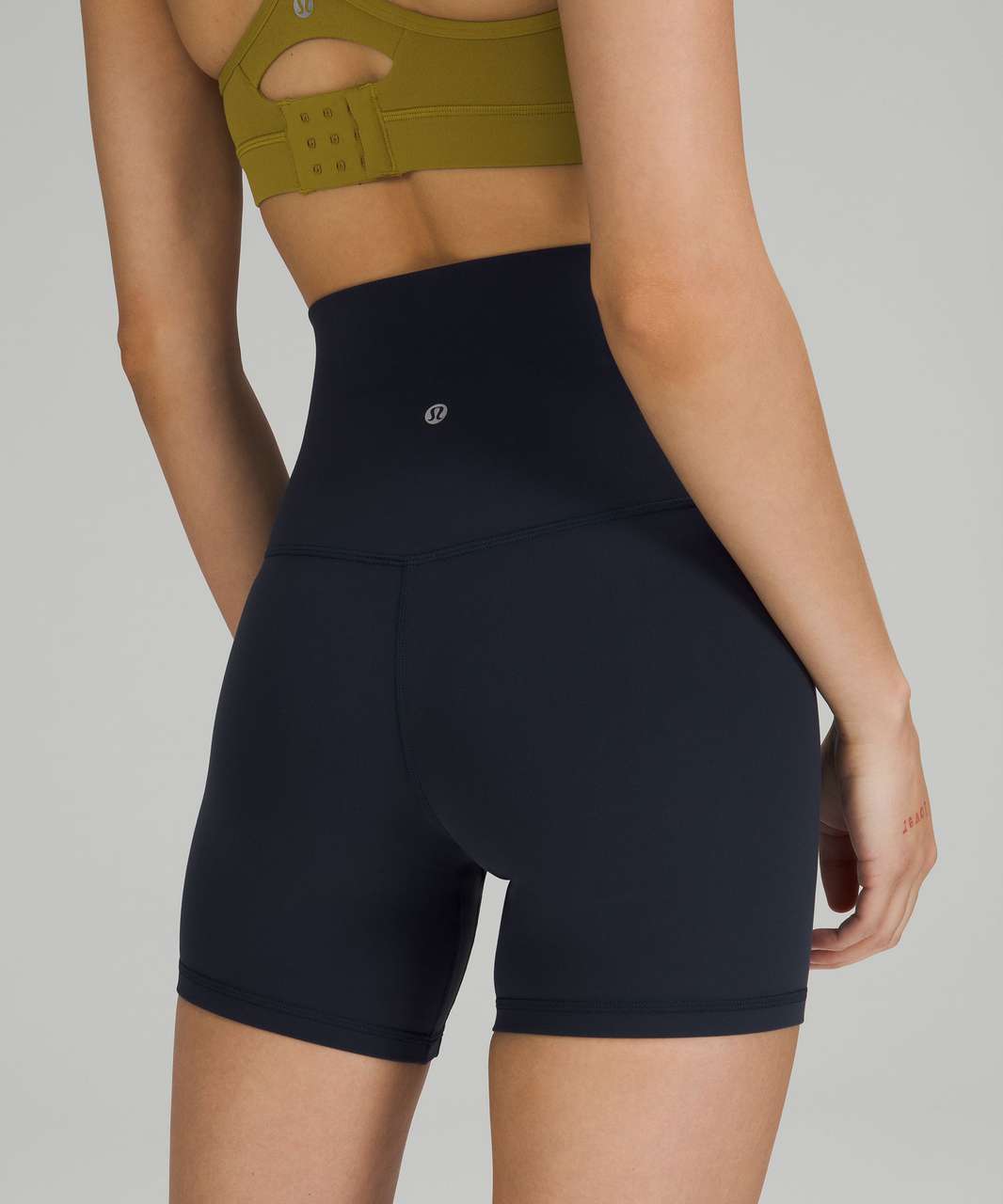 Lululemon Align High-Rise Short with Pockets 6 - True Navy - lulu