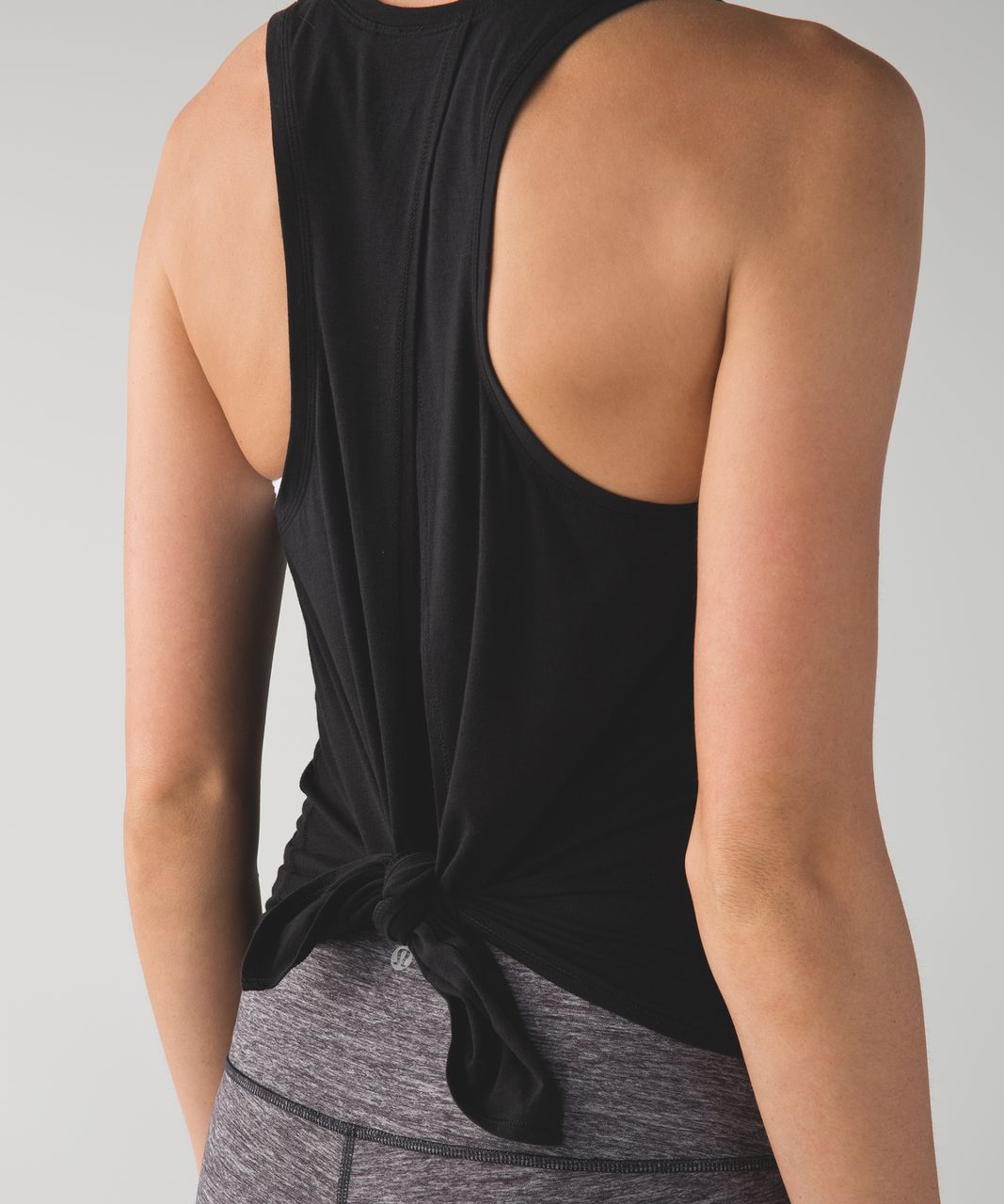 Lululemon Open Tie-Back Tank Top - Black - lulu fanatics