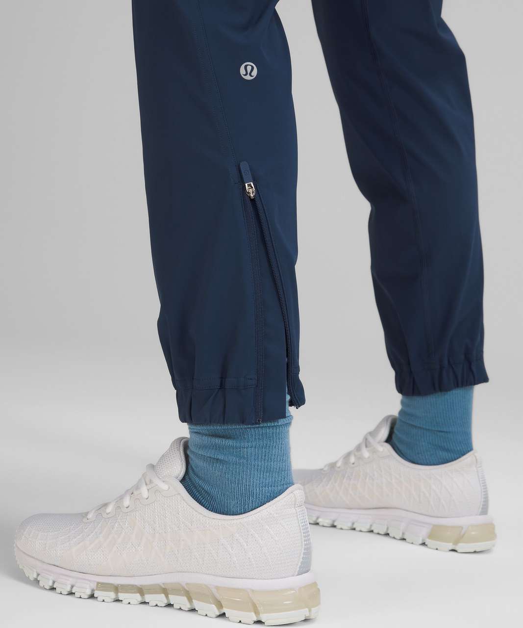 Adapted state joggers in mineral blue (size 6) and oversized scuba 1/2 zip  in heathered core ultra light grey (size M/L) : r/lululemon