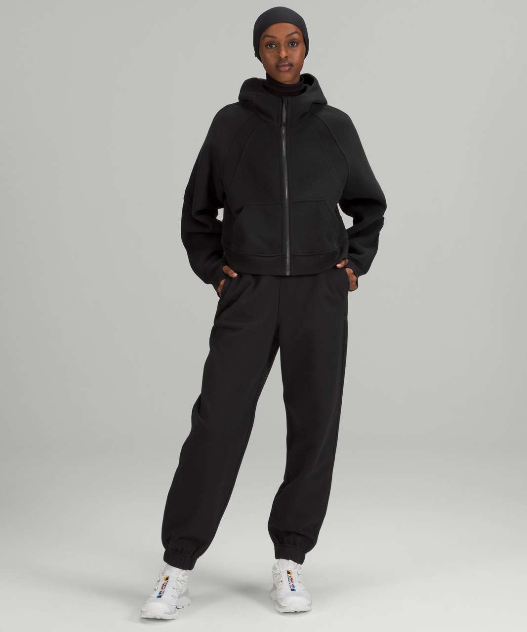 Lululemon Relaxed High-Rise Jogger - Black - lulu fanatics