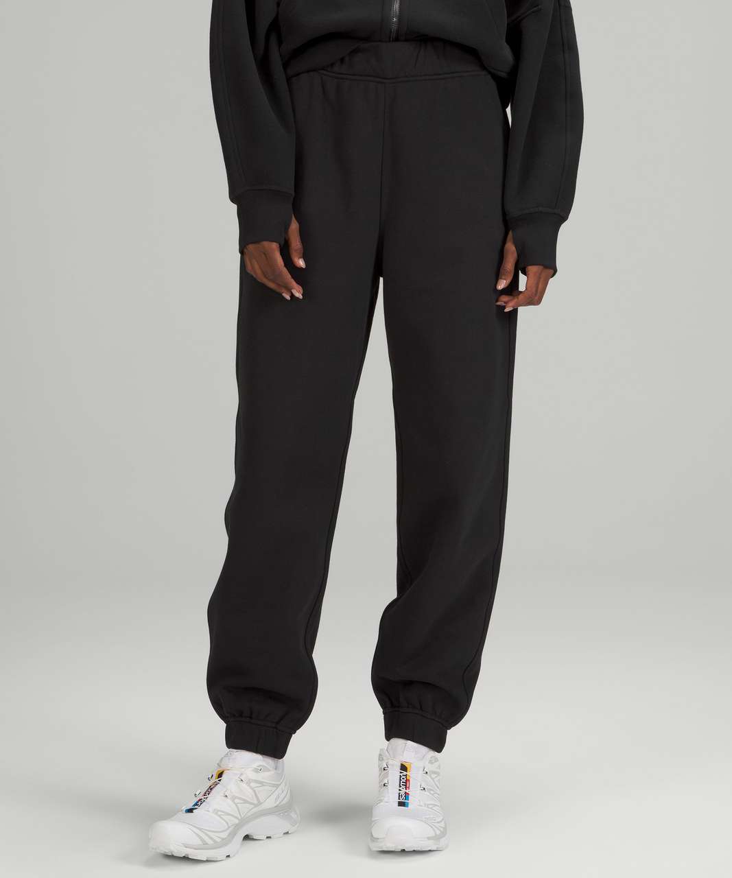 lululemon athletica, Pants & Jumpsuits, Lululemon Softstreme Relaxed Highrise  Pant Black Size 8