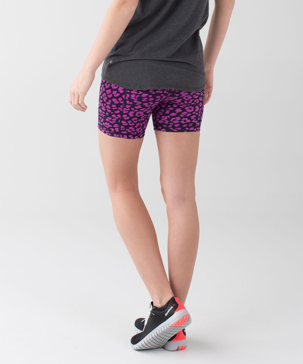 Lululemon Groove Short II (Regular) - Mini Cherry Cheetah Ultra Violet Naval Blue