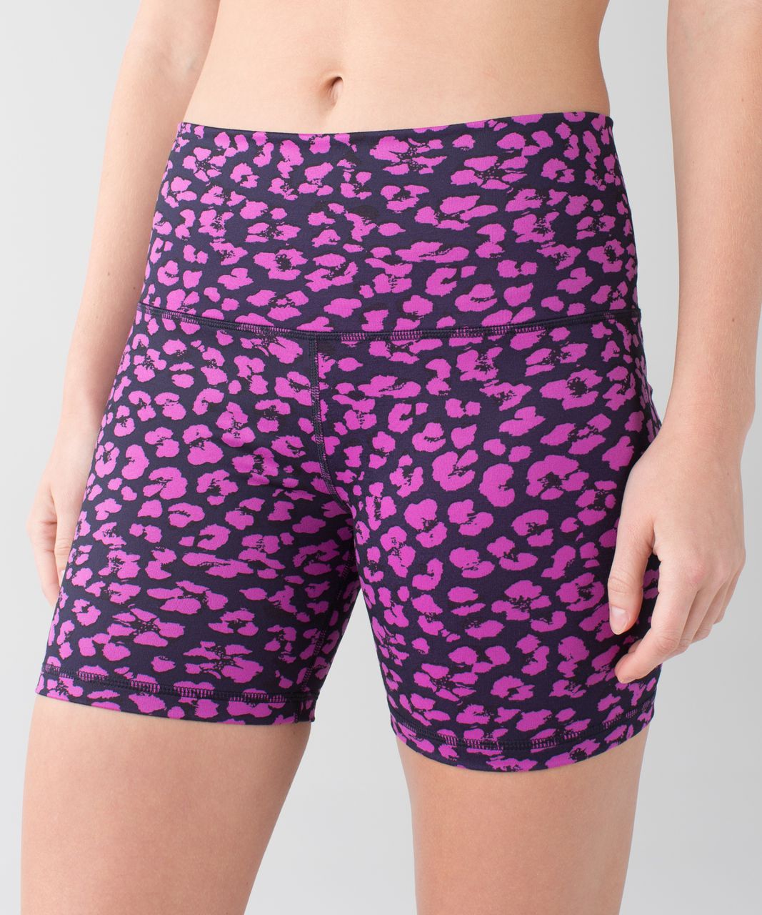 Lululemon Groove Short II (Regular) - Mini Cherry Cheetah Ultra Violet Naval Blue