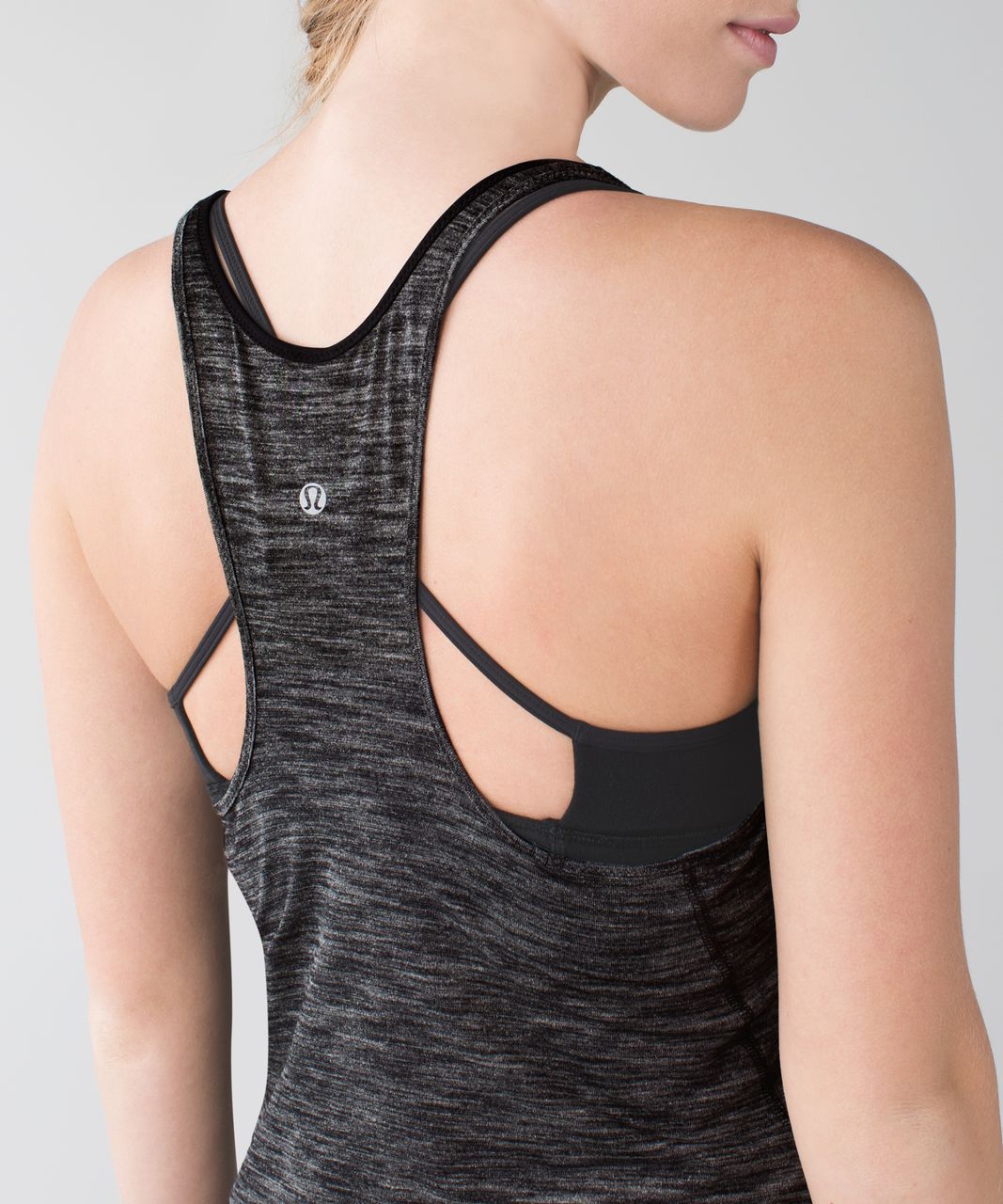 Lululemon What The Sport Singlet - Heathered Black