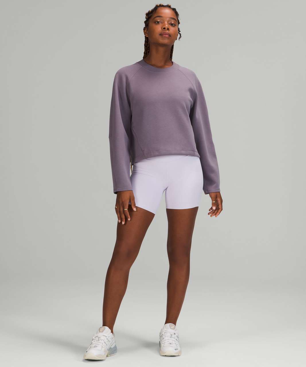 Lululemon AirWrap Modal Crew - Dusky Lavender