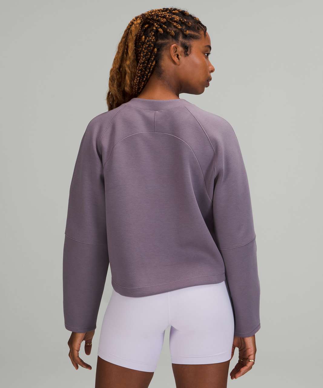 Lululemon AirWrap Modal Crew - Dusky Lavender