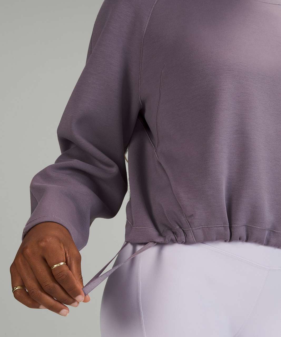 Lululemon AirWrap Modal Crew - Dusky Lavender