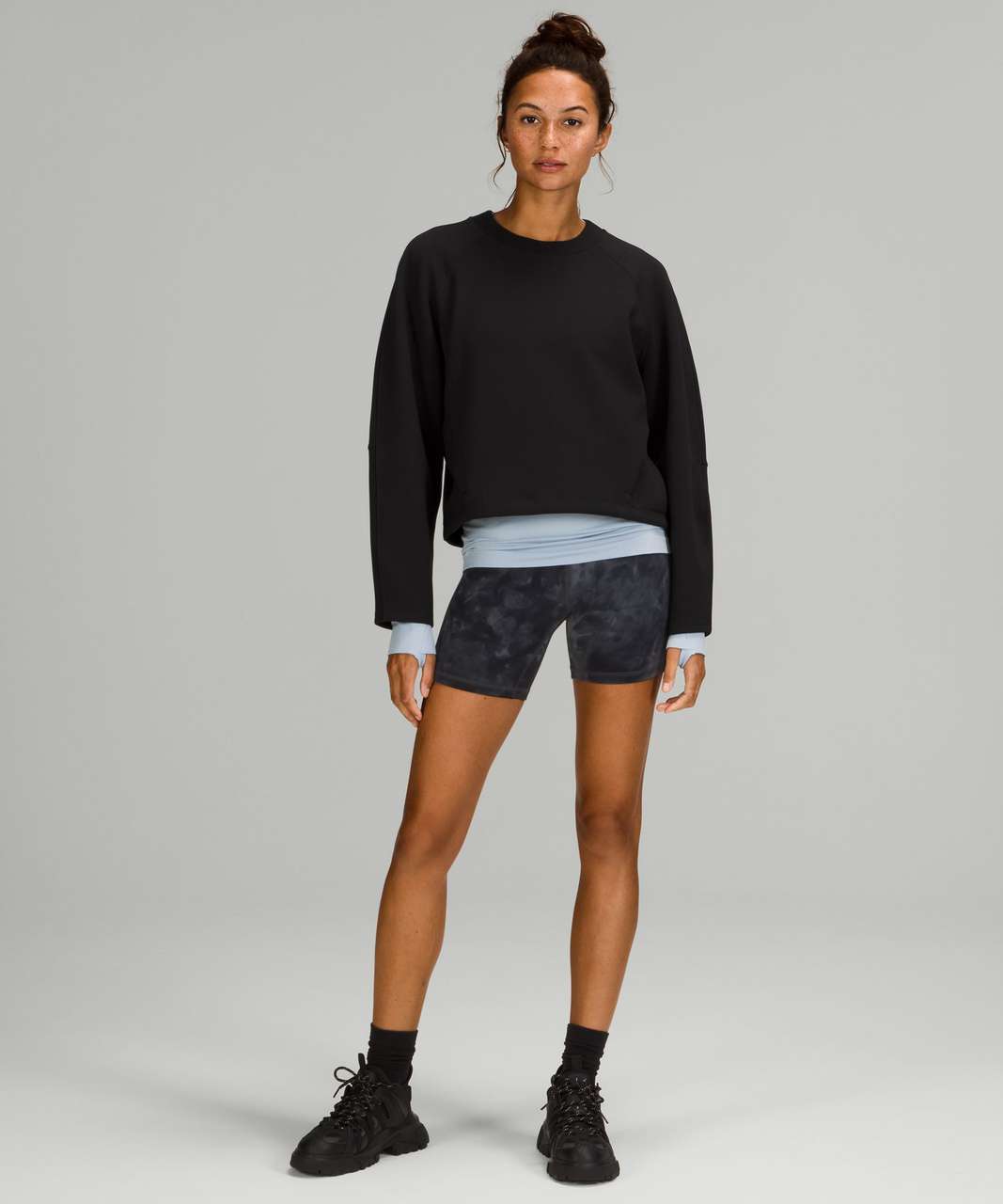 Lululemon AirWrap Modal Crew - Black