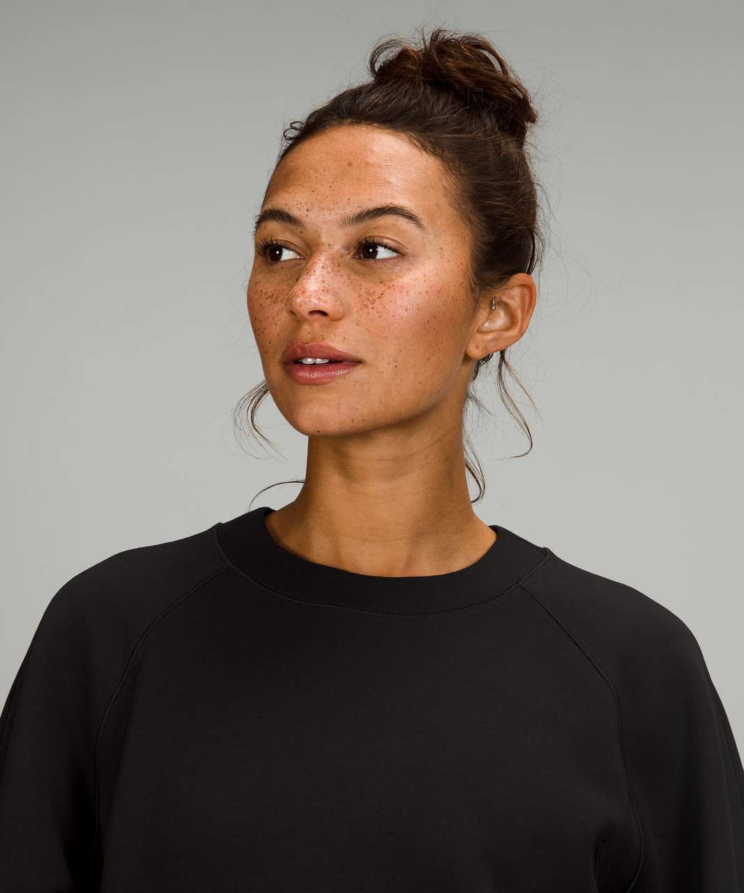 Lululemon AirWrap Modal Crew - Black