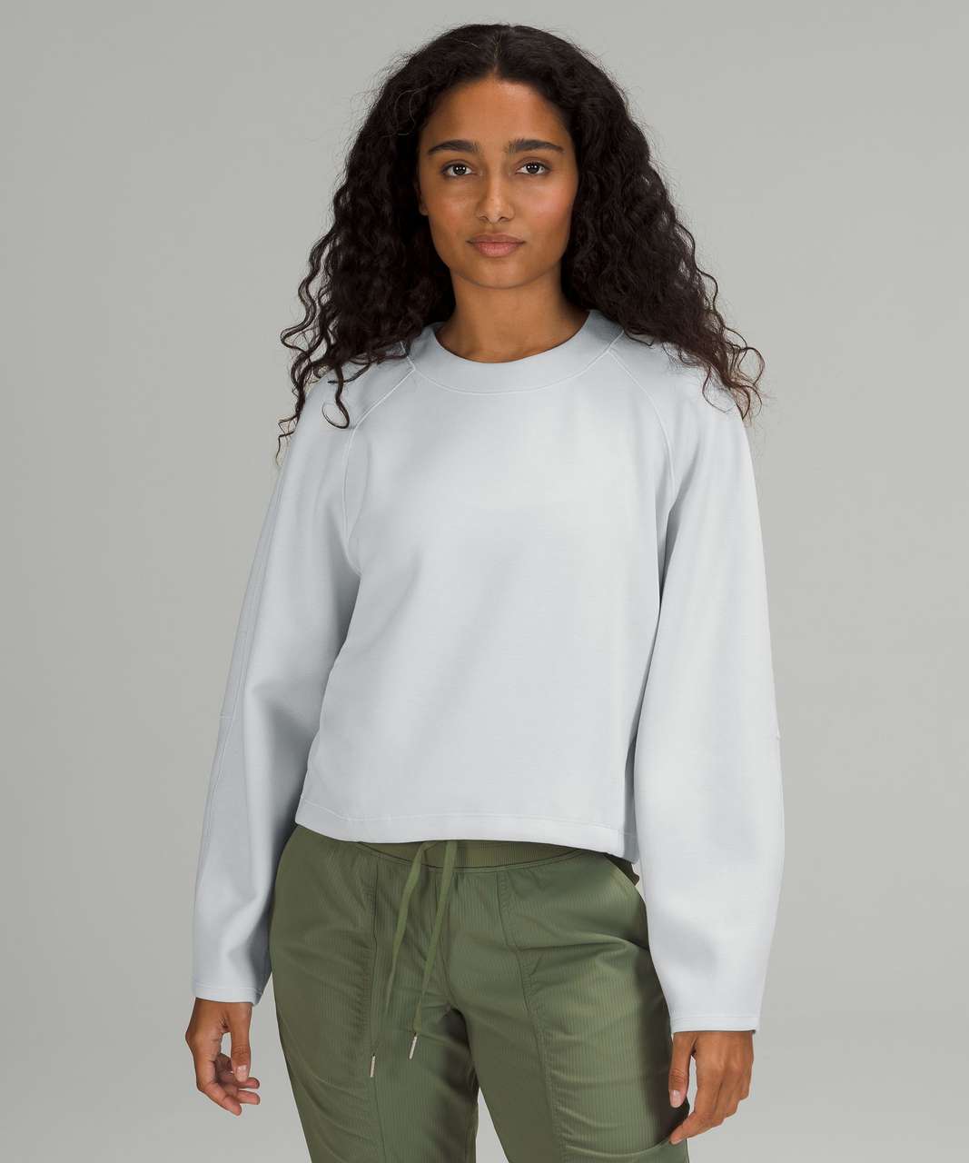 Lululemon AirWrap Modal Crew - Alpine White