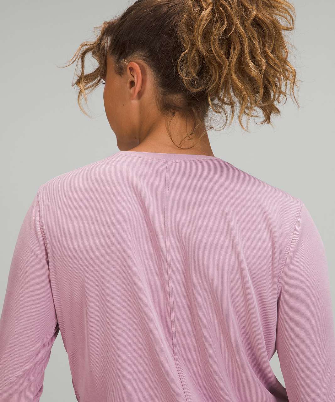 Lululemon Do the Twist Long Sleeve Shirt - Pink Taupe