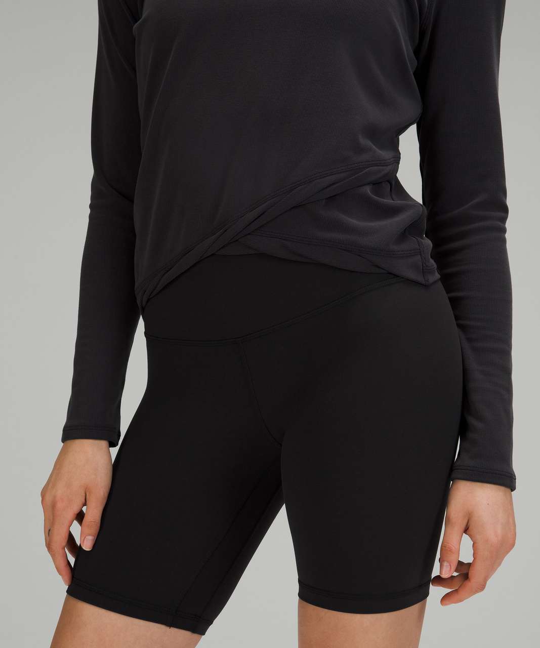 Lululemon Do the Twist Long Sleeve Shirt - Black