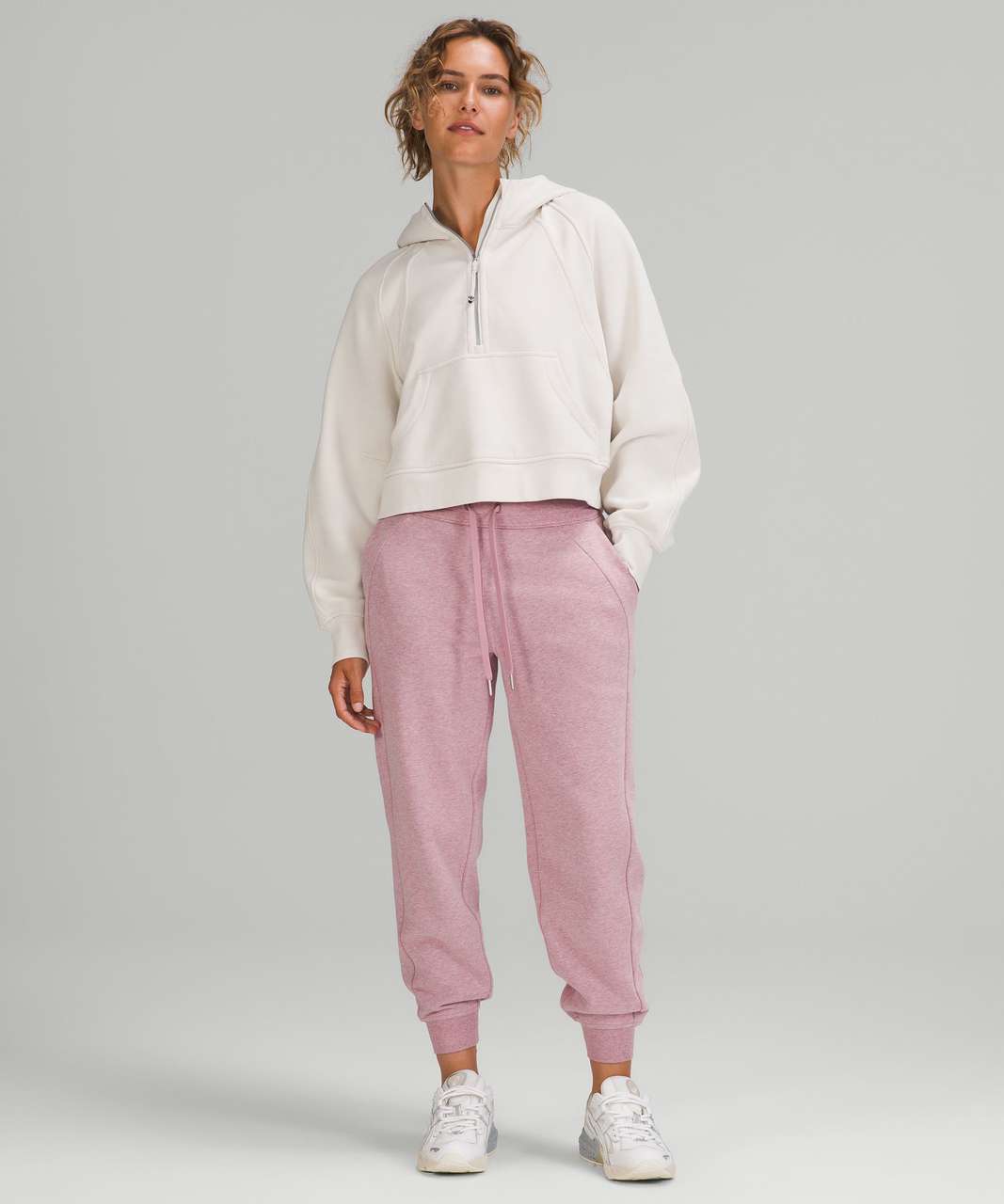 Lululemon Scuba High-Rise Jogger 7/8 Length - Heathered Pink Taupe