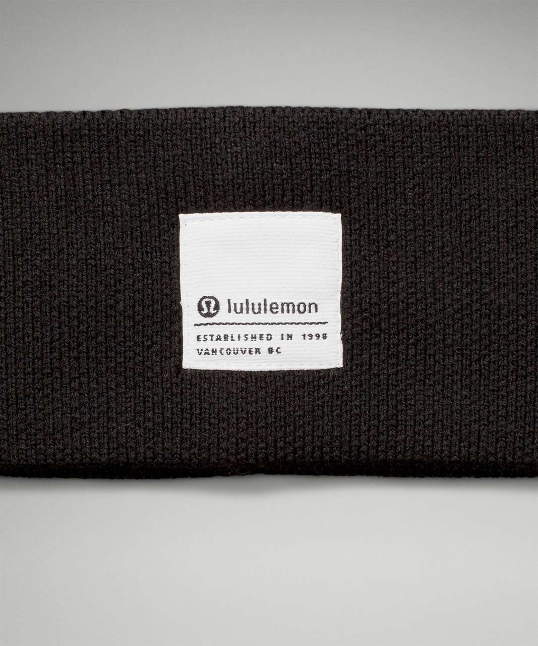 Lululemon Knit Ear Warmer *Patch - Black