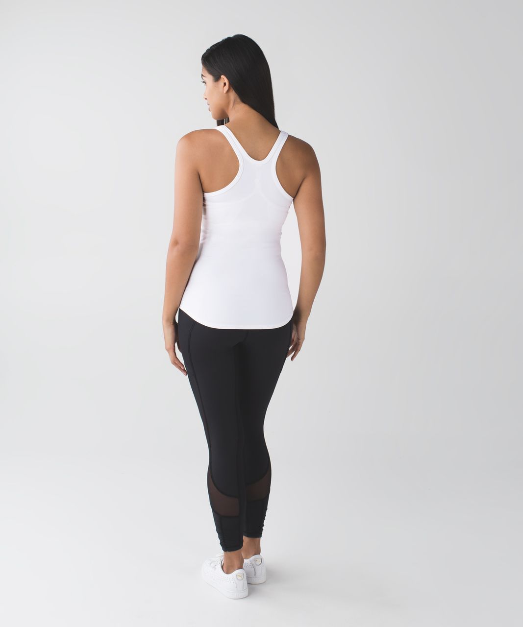 Lululemon Studio Racerback - White - lulu fanatics