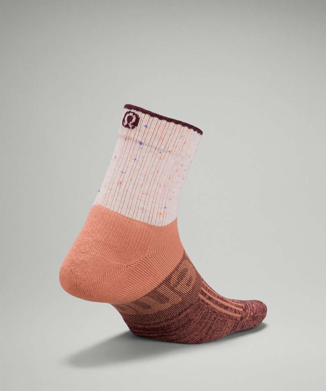 Lululemon Daily Stride Mid-Crew Sock *Colour Block - Savannah