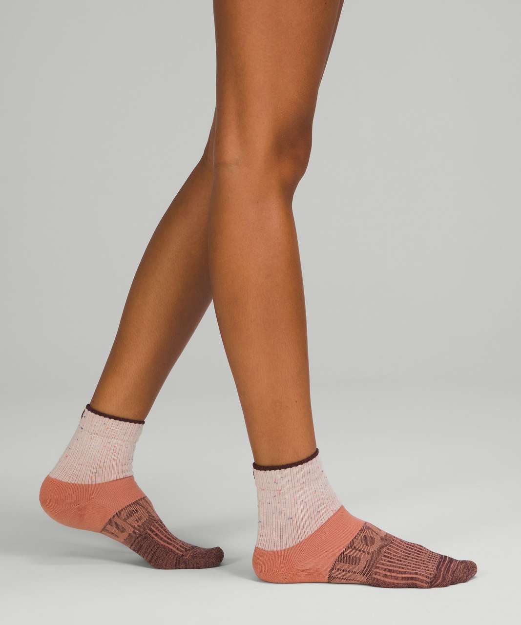 Lululemon Daily Stride Mid-Crew Sock *Colour Block - Savannah