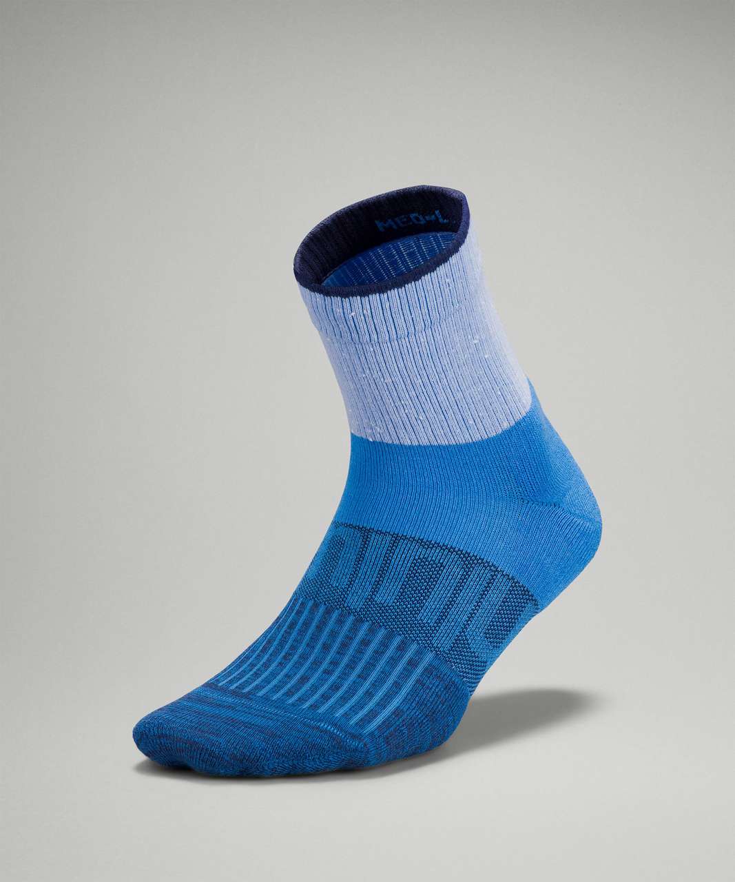 Lululemon Daily Stride Mid-Crew Sock *Colour Block - Blue Nile