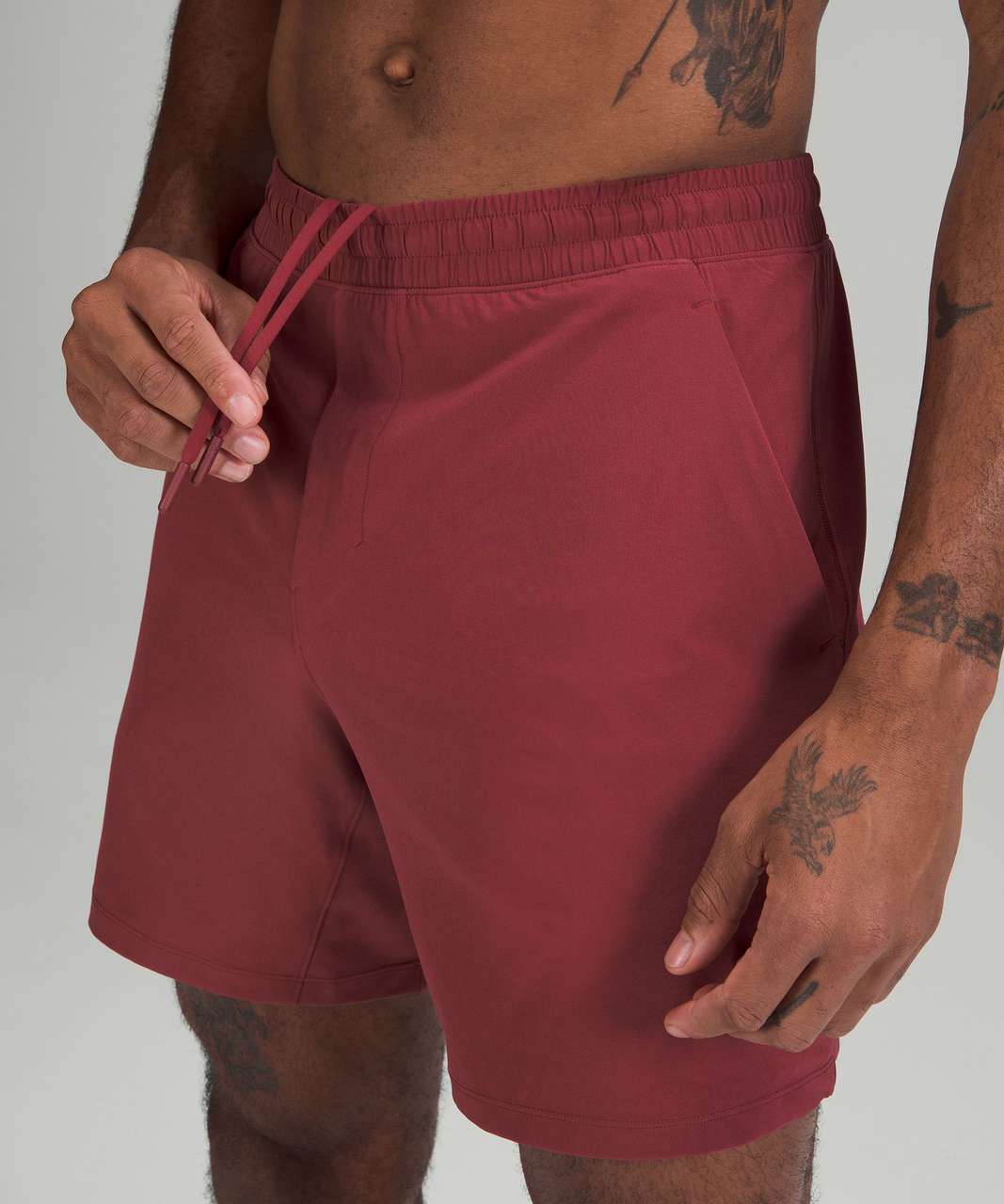 Lululemon Pace Breaker Linerless Short 7" - Mulled Wine