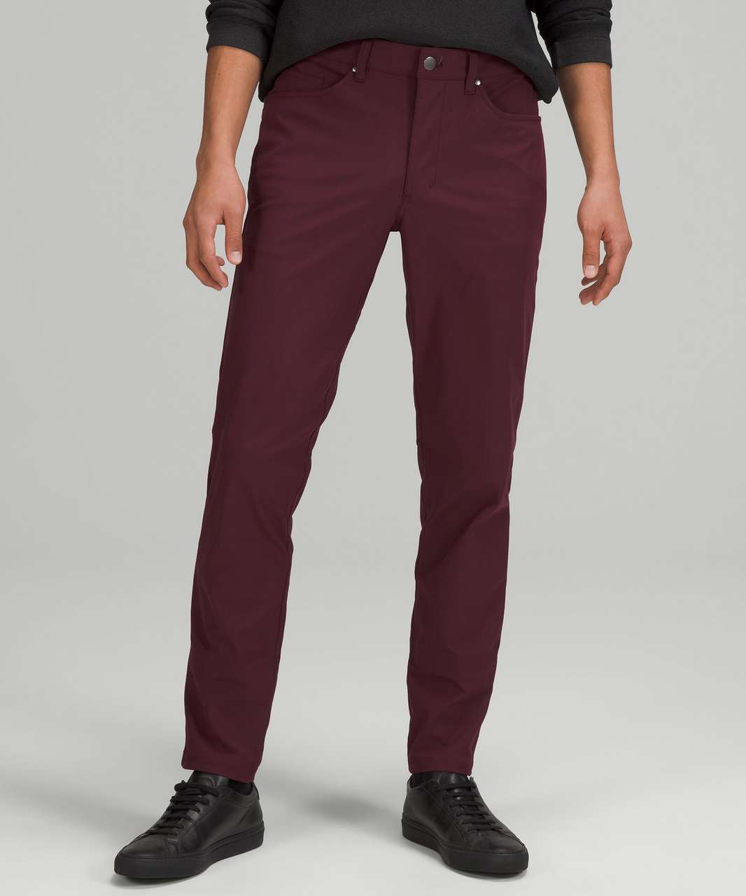 Lululemon Abc Pant Slim In Burgundy