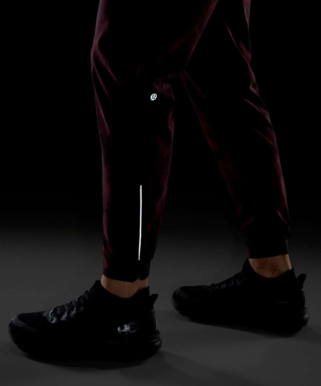 Lululemon Run State Jogger - Tidal Dye Cassis Black