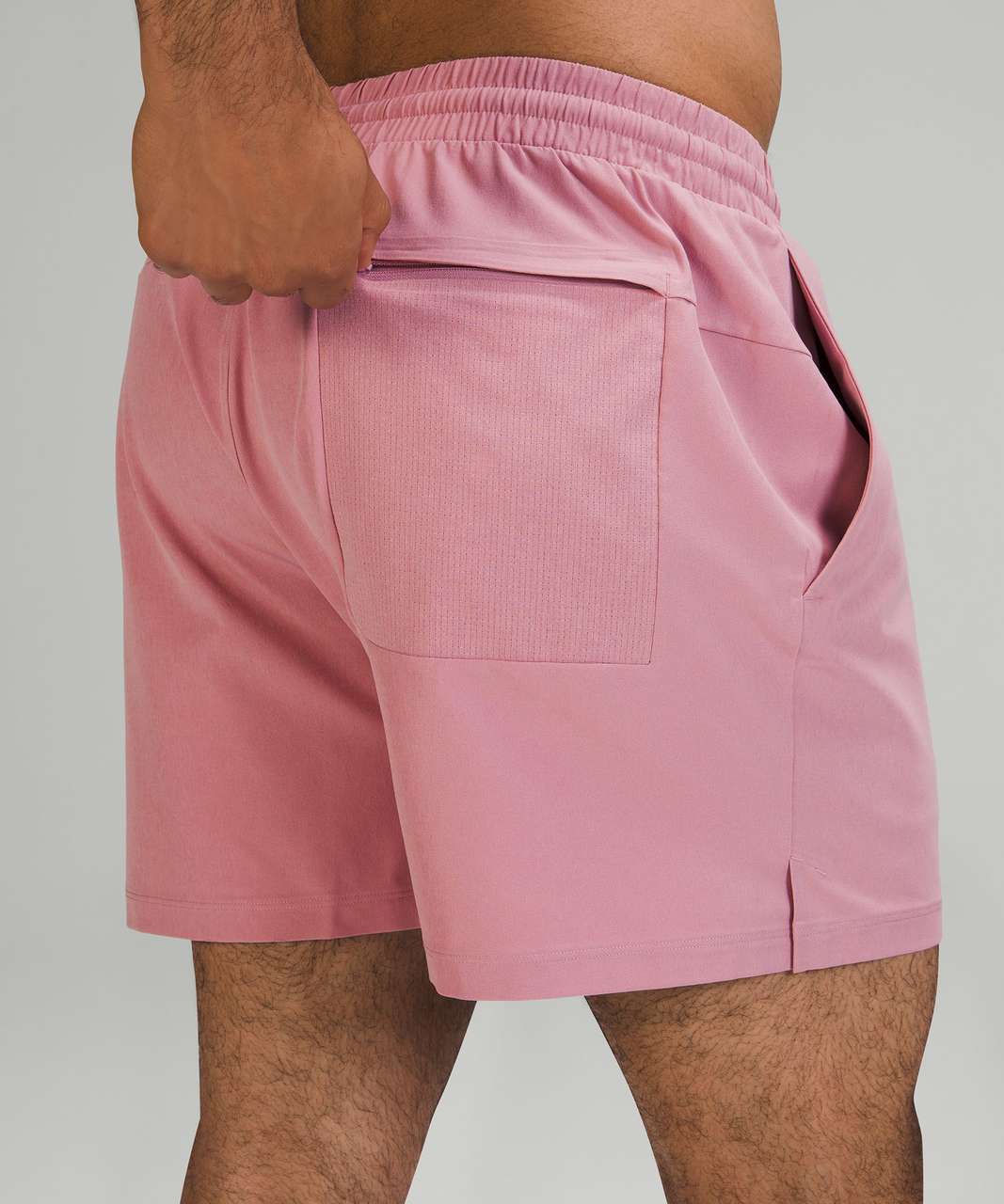 Lululemon Channel Cross Swim Short 5" - Pink Taupe