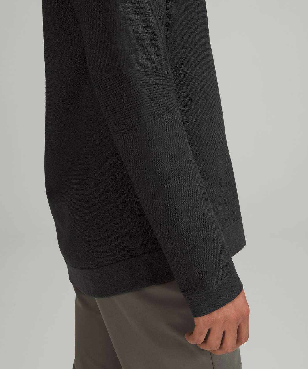 Lululemon AllAround Hooded Sweater - Black / Graphite Grey