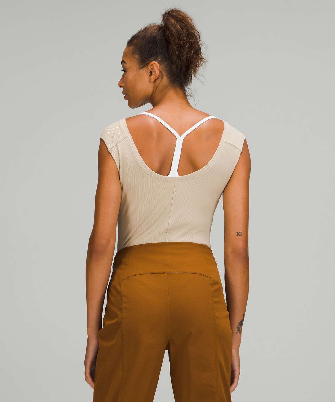 Lululemon LA Scoop Neck Bodysuit - Trench