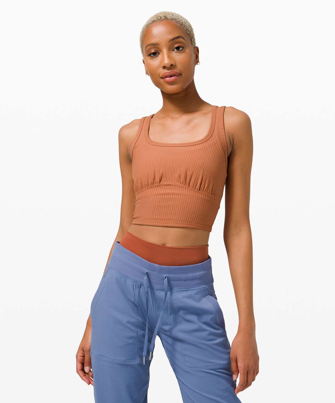 Lululemon LA Square Neck Tank Top - Desert Sun