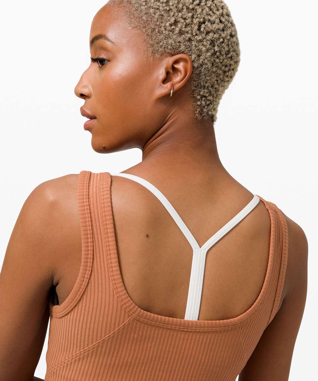 Lululemon LA Square Neck Tank Top - Desert Sun