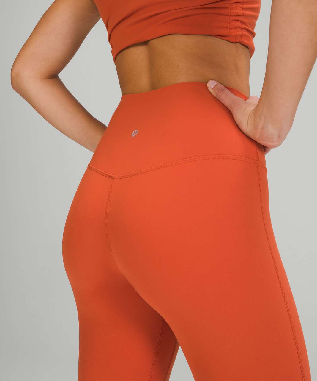 lululemon athletica, Pants & Jumpsuits, Lululemon Align 25 Leggings In  Canyon Orange