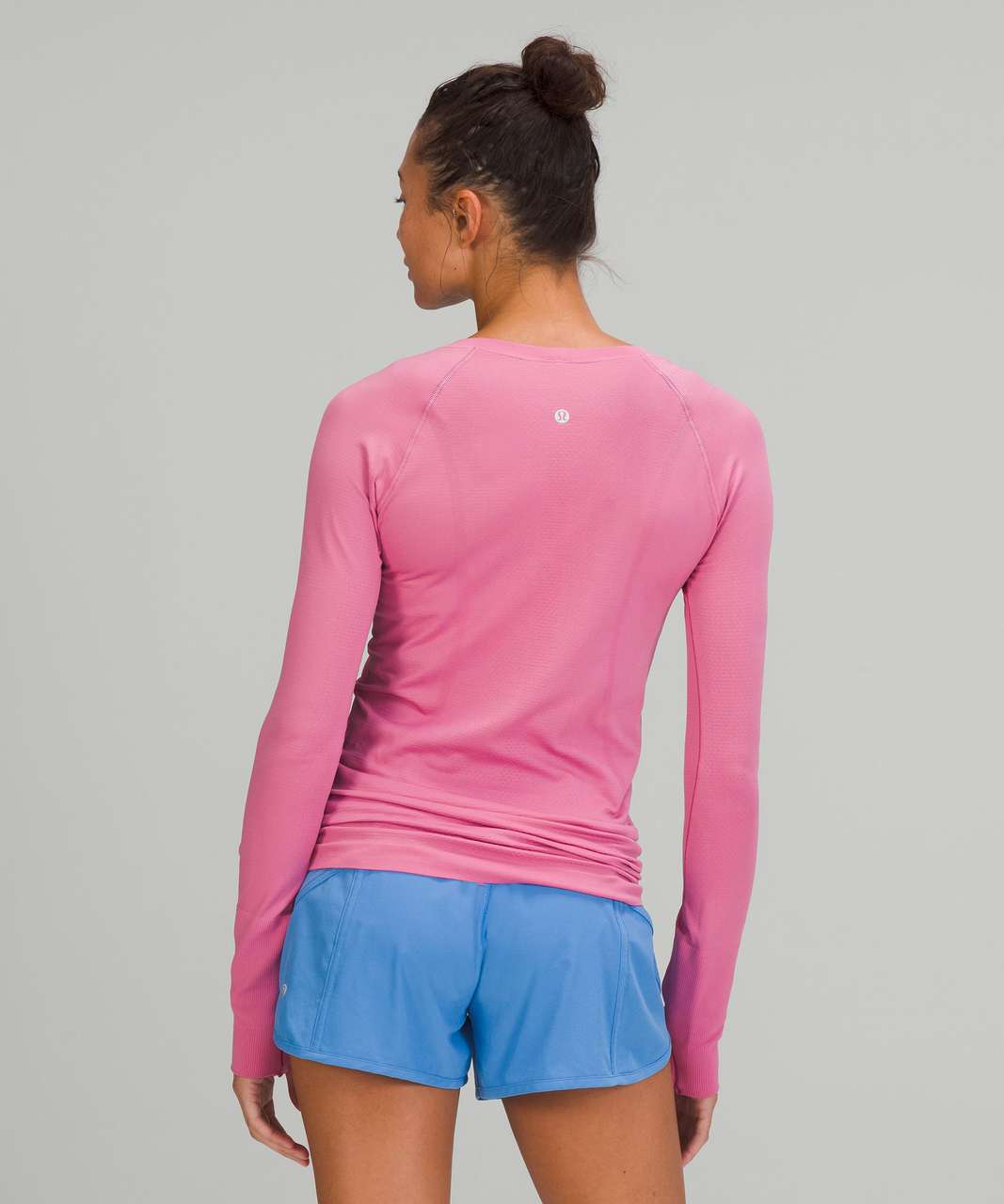 Lululemon Swiftly Tech Long Sleeve Shirt 2.0 - Pink Blossom / Pink ...