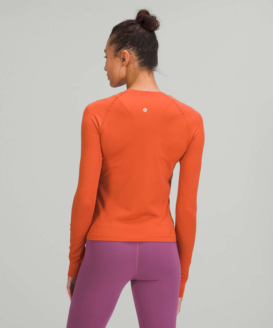 Lululemon Swiftly Tech Long Sleeve Shirt 2.0 *Race Length - Canyon Orange / Canyon Orange