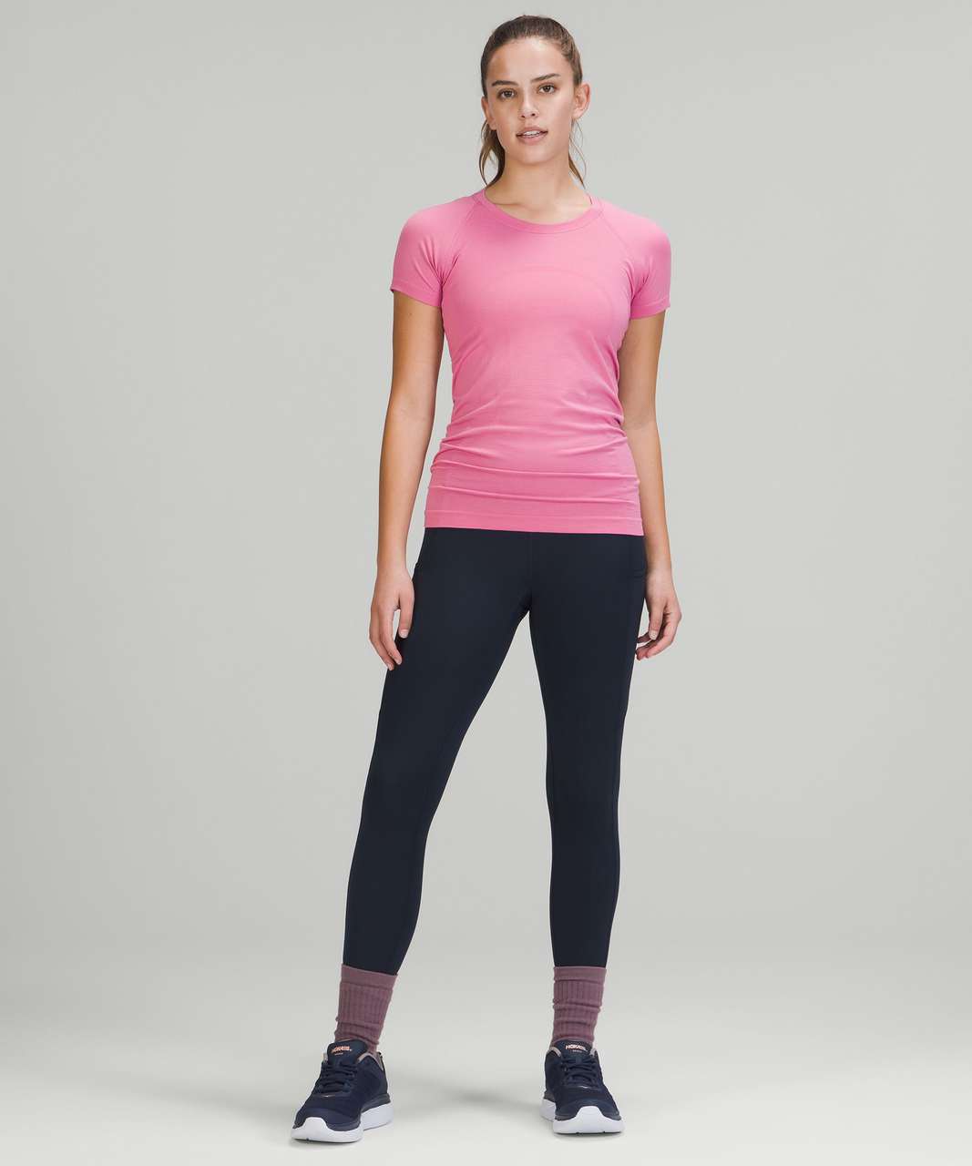 Lululemon Swiftly Tech Long Sleeve Shirt 2.0 - Pink Blossom / Pink