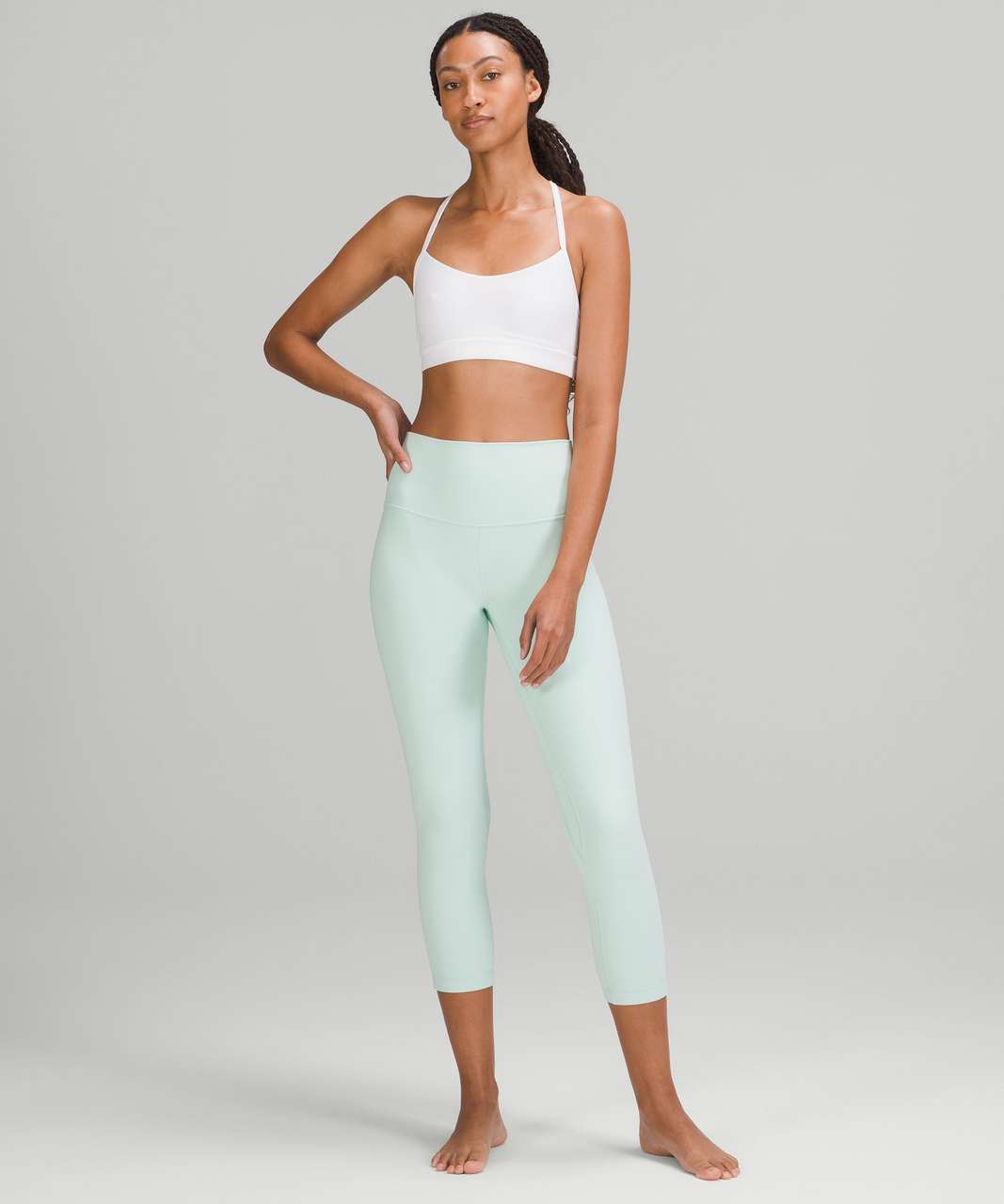 On the fence about this color on my skin tone. Thoughts? Align leggings and  Define Jacket in creamy mint. : r/lululemon