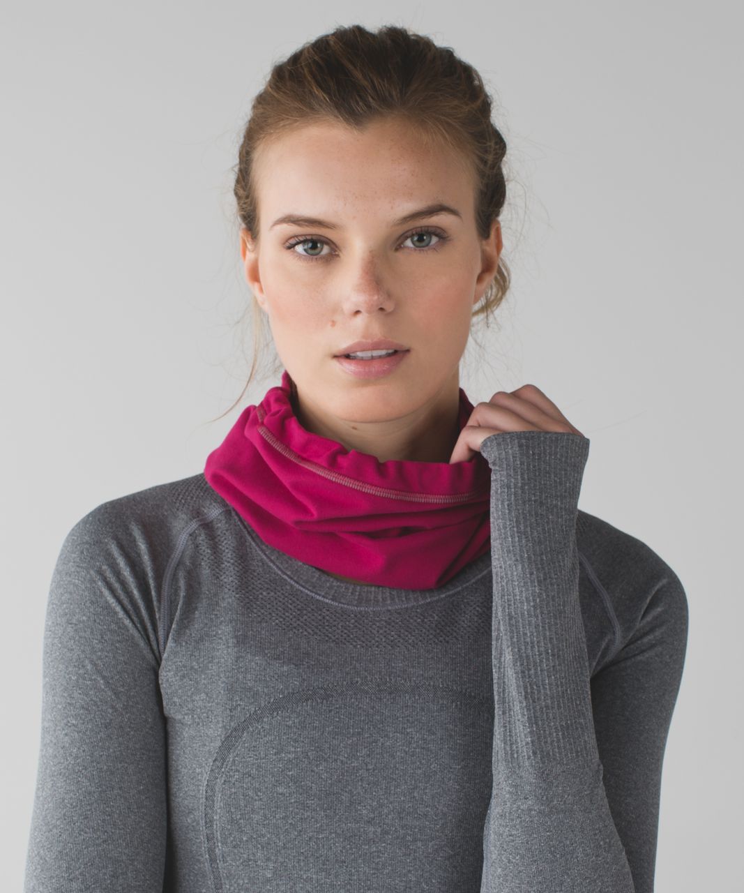 Lululemon Run Fast Neck Warmer - Berry Rumble - lulu fanatics