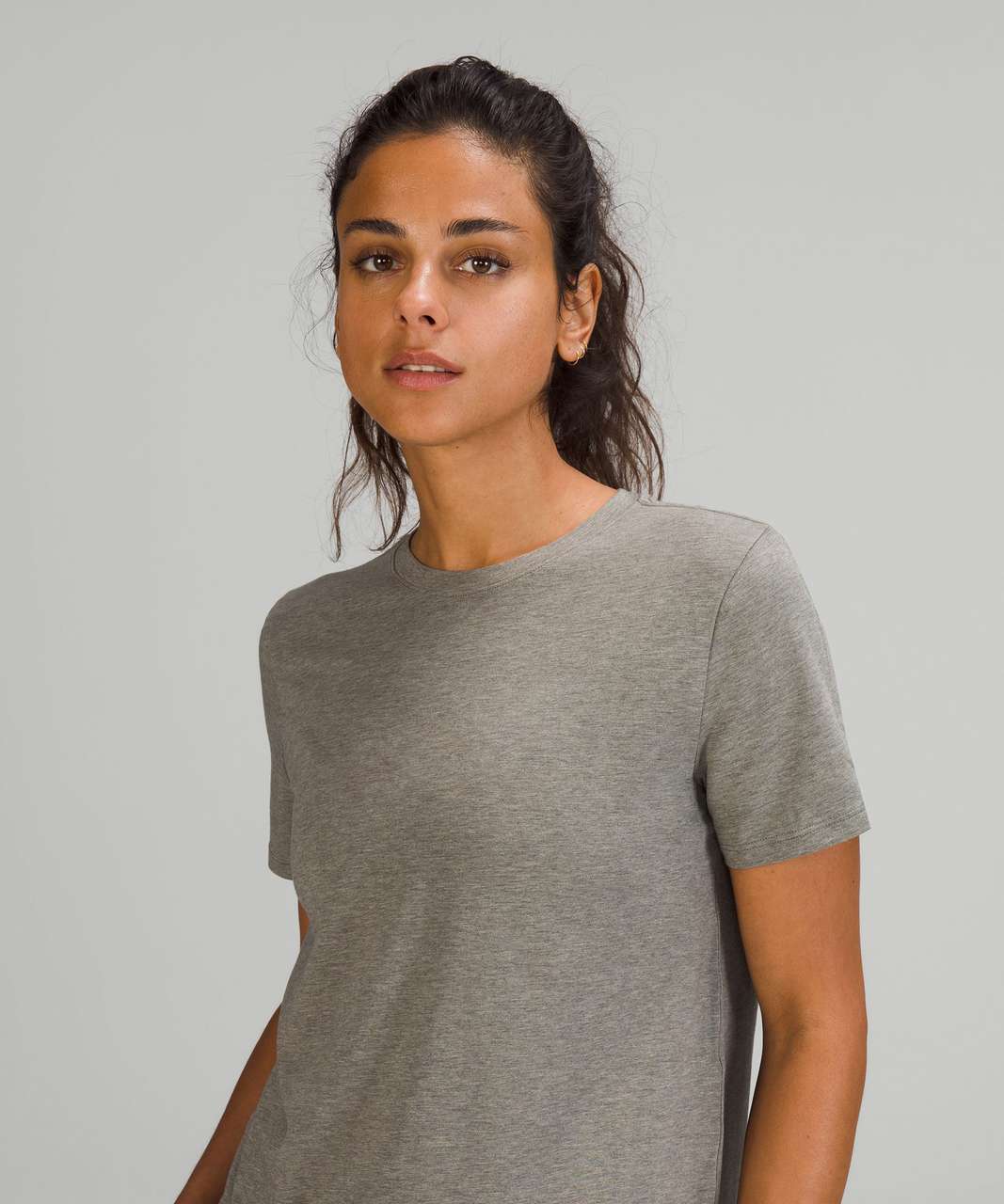 Lululemon Love Crew Short Sleeve T-Shirt - Heathered Rover