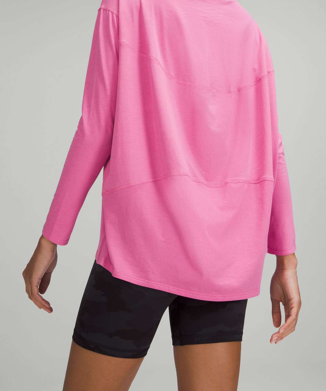 Lululemon Back in Action Long Sleeve Shirt - Pink Blossom