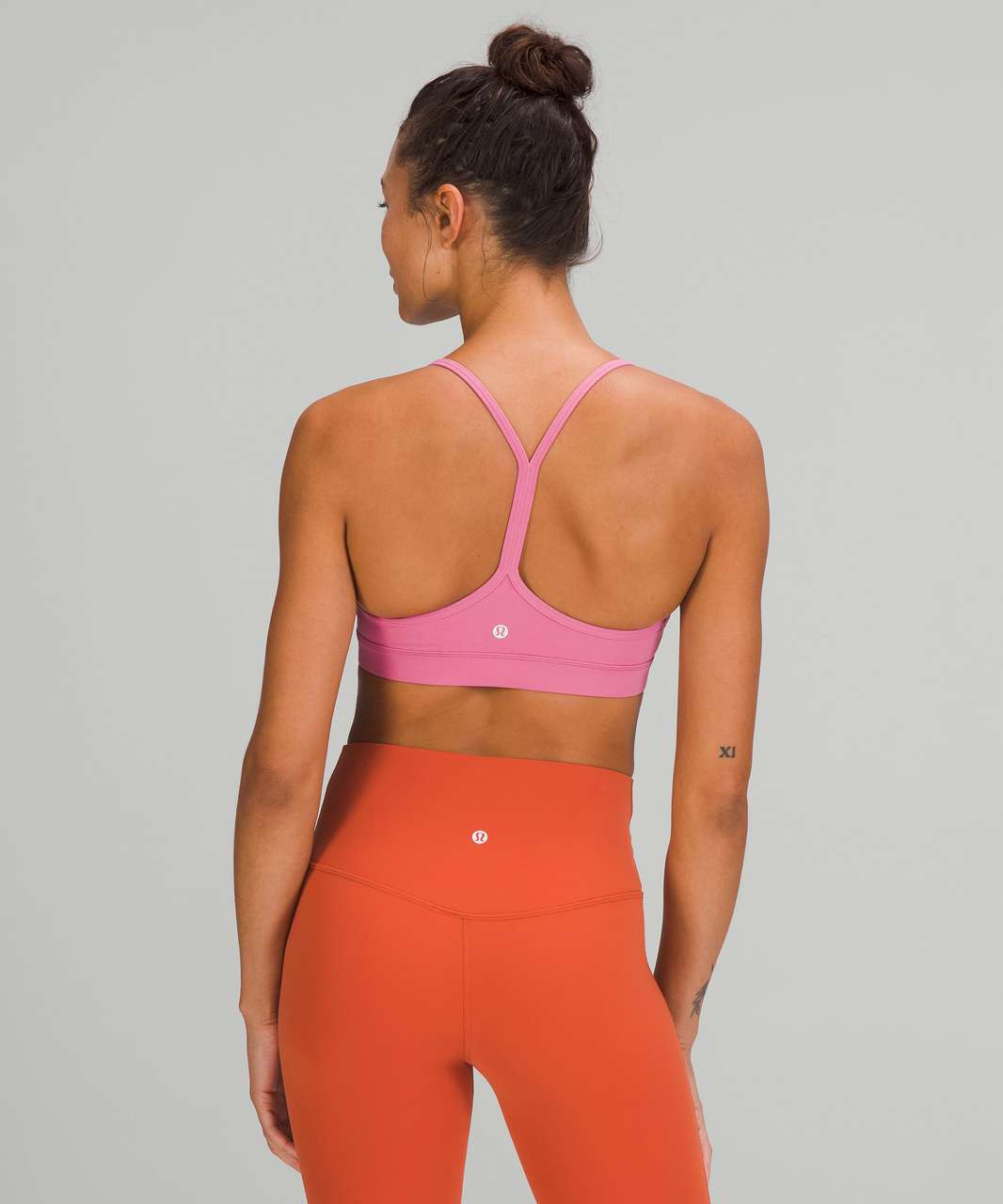 Color combo: in movement in deep rogue + flow y bra in pink taupe : r/ lululemon