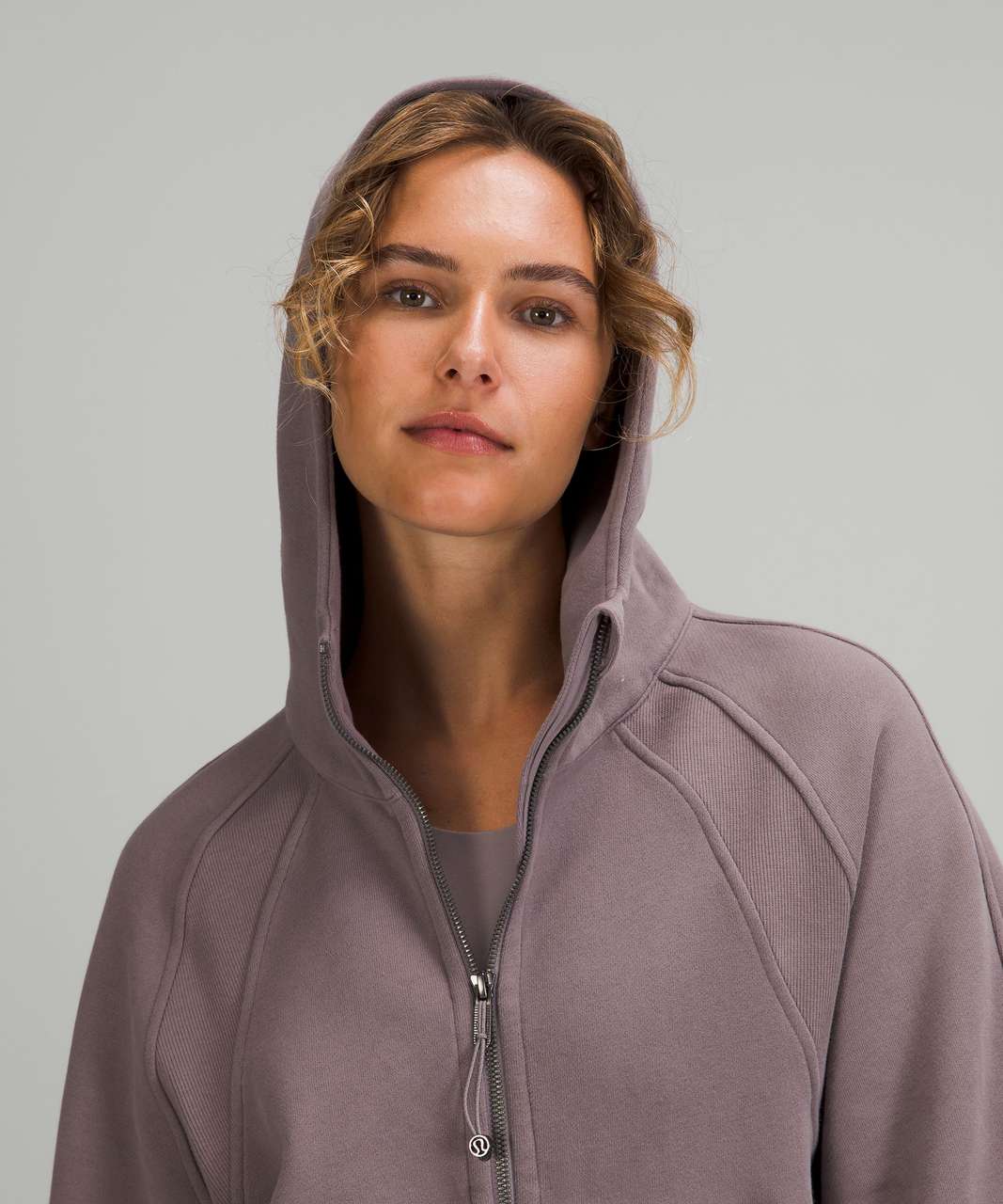 Lululemon Scuba Oversized Full Zip - Lunar Rock