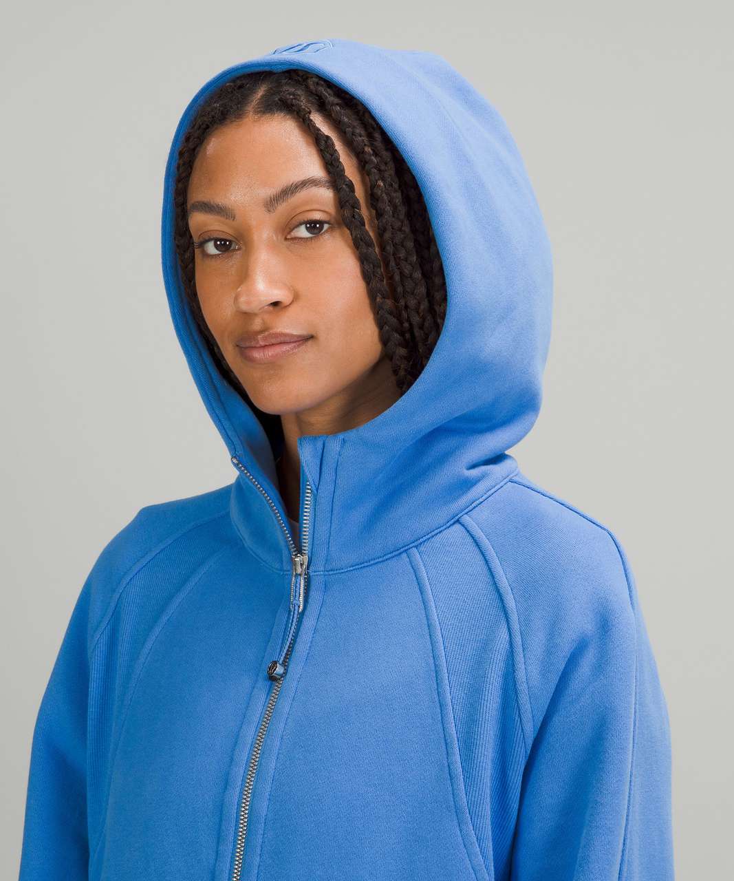 Lululemon Scuba Oversized Full Zip - Blue Nile - lulu fanatics