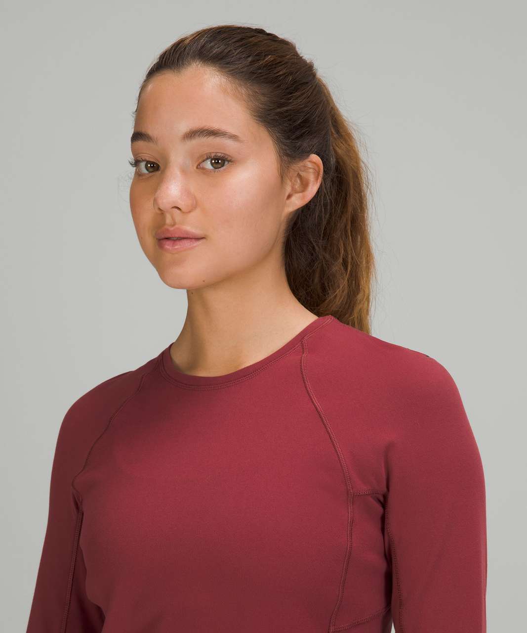 Women's Reflective Long Sleeve Shirt - Better Be Wine