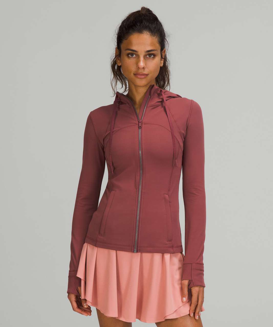 Lululemon Hooded Define Jacket *Nulu - Smoky Red