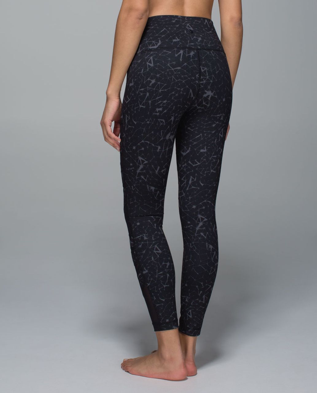 Lululemon High Times Pant *Full-On Luon (Mesh) - Star Crushed Coal Black / Black