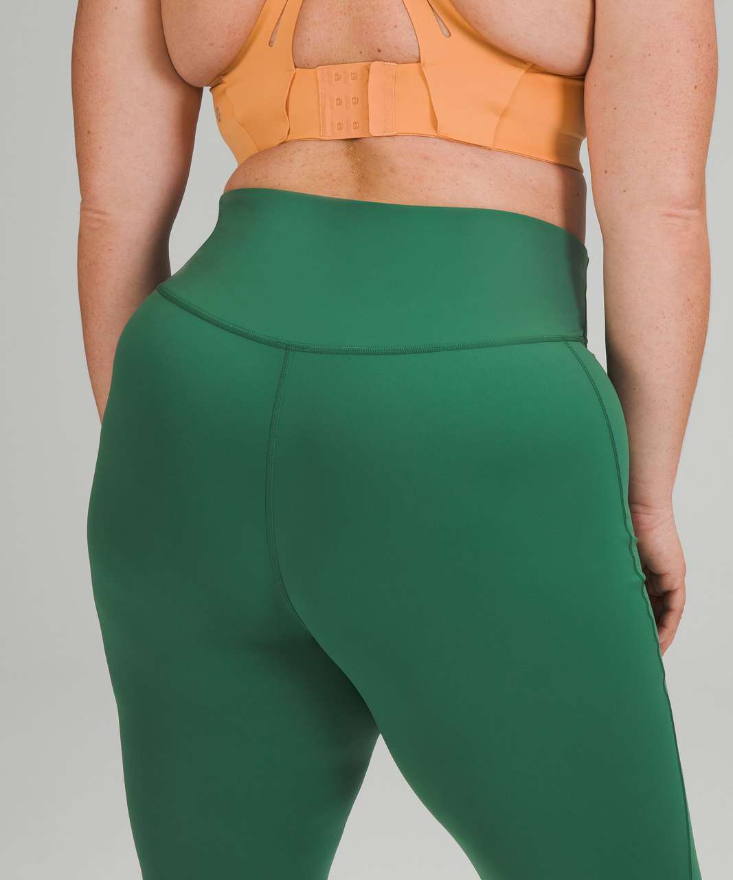 Lululemon Base Pace High-Rise Crop 23" *Brushed Nulux - Everglade Green